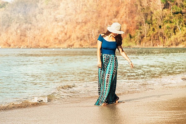 отдых на пляже