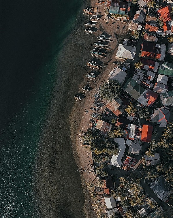 деревня у моря