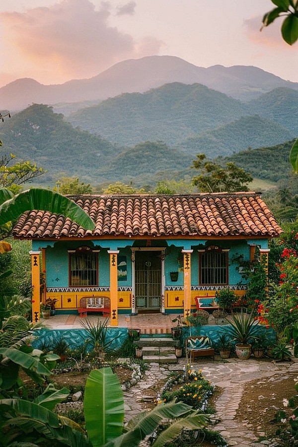 домик в горах